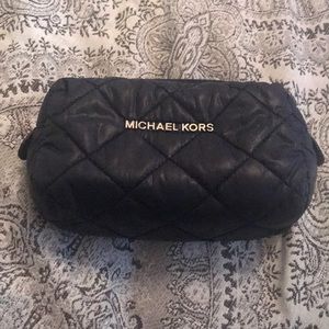 Michael Kors Navy Pouch